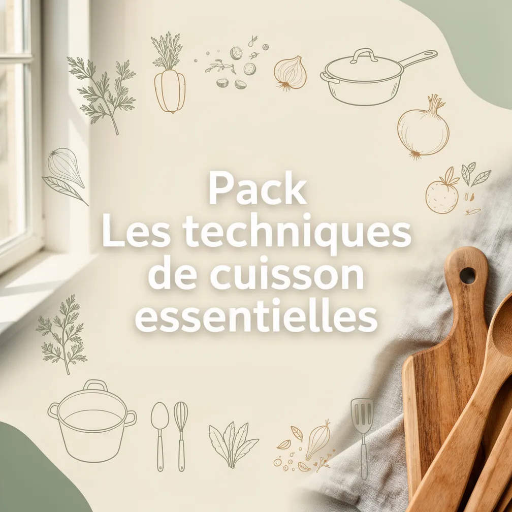 Pack Les techniques de cuisson essentielles