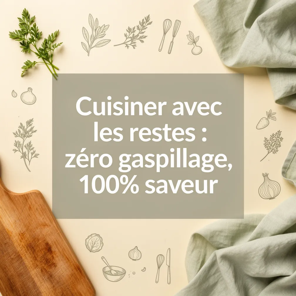 Cuisiner avec les restes : zéro gaspillage, 100% saveur