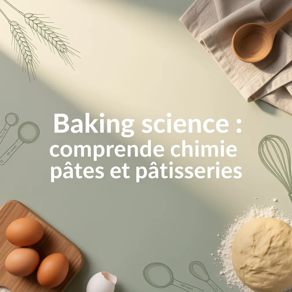 Baking science : comprendre chimie pains pâtes et pâtisseries