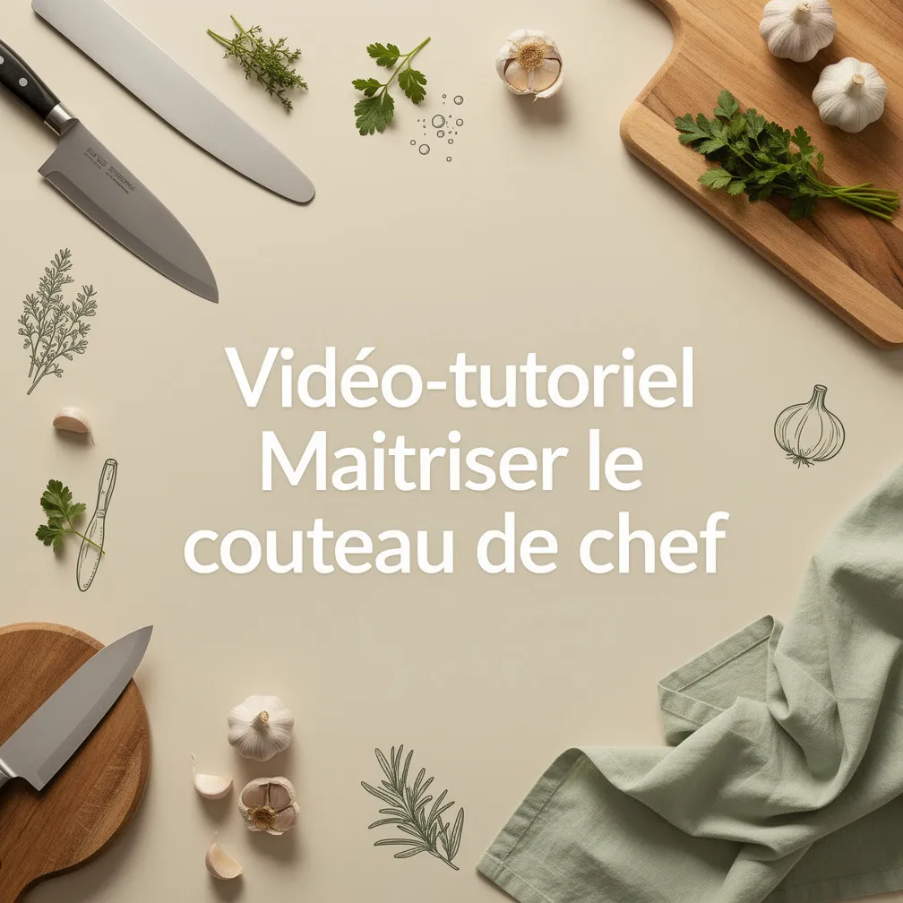 Vidéo-tutoriel Maitriser le couteau de chef